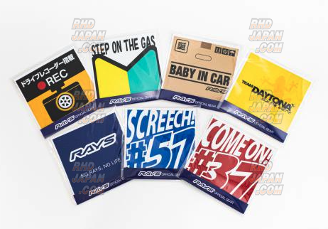 Rays Official Gear Sticker 2023 Model - Come On #37